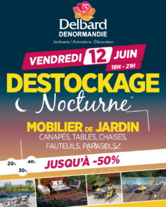 Destockage mobilier de jardin 2026 à La Châtre