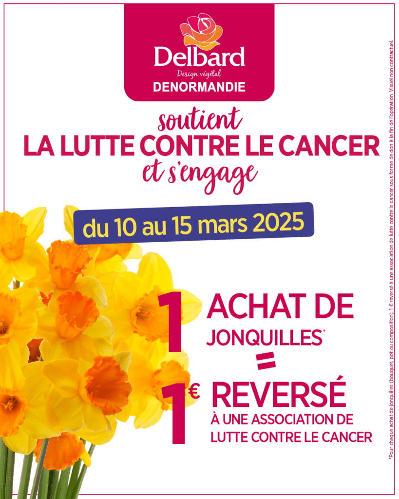 Une jonquille contre le cancer à La Châtre et Vierzon