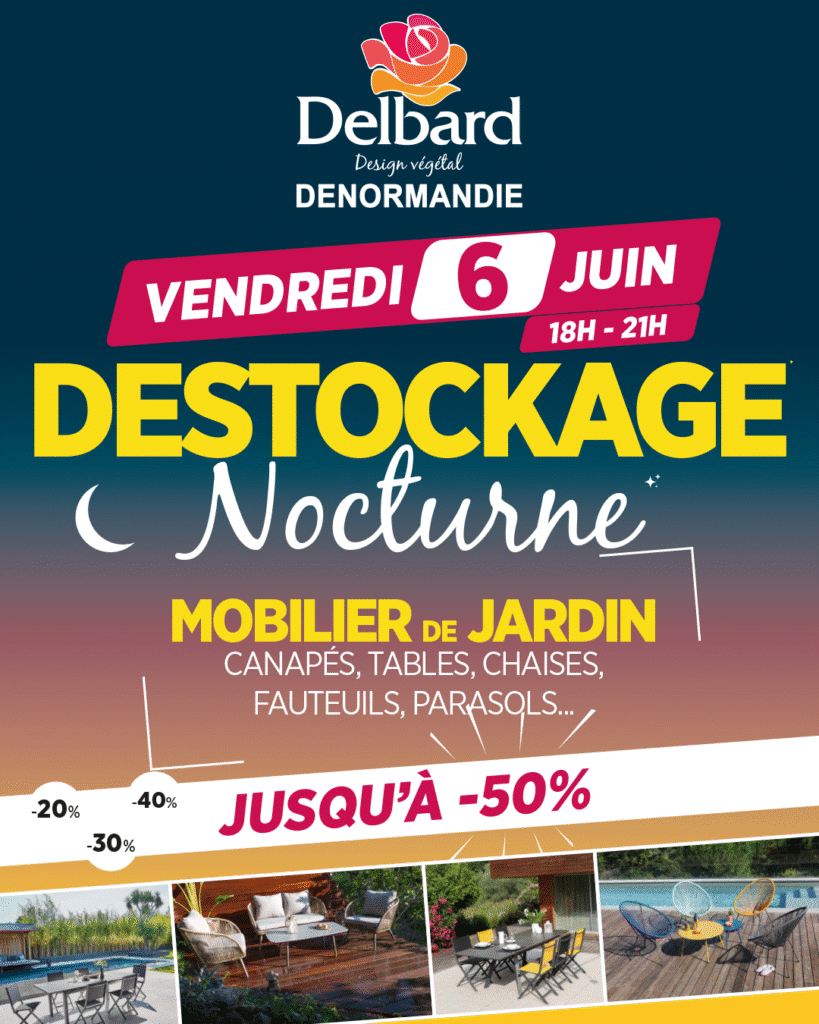 Destockage nocturne sur le mobilier de jardin à La Châtre