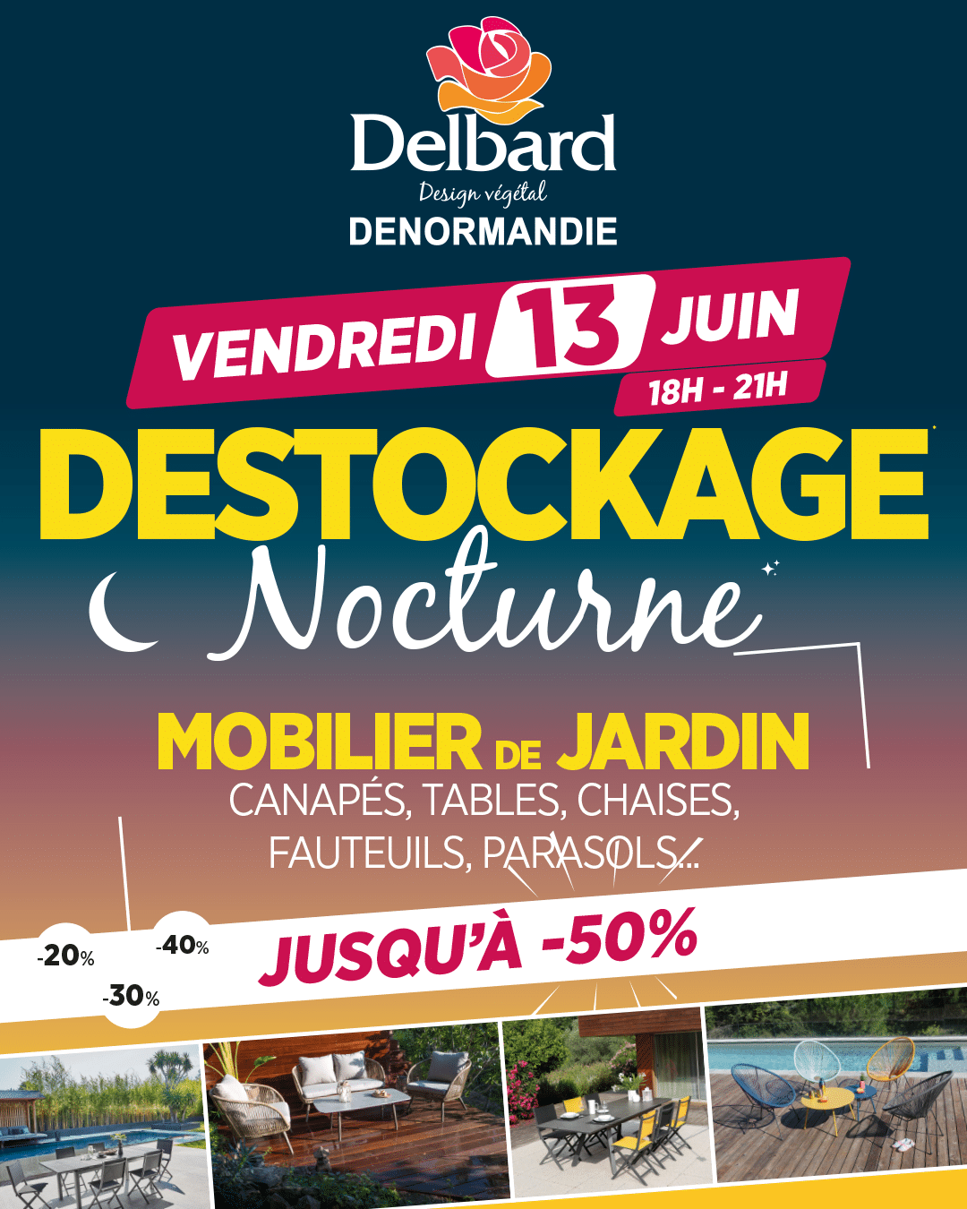 Lire la suite à propos de l’article Destockage nocturne sur le mobilier de jardin à Vierzon