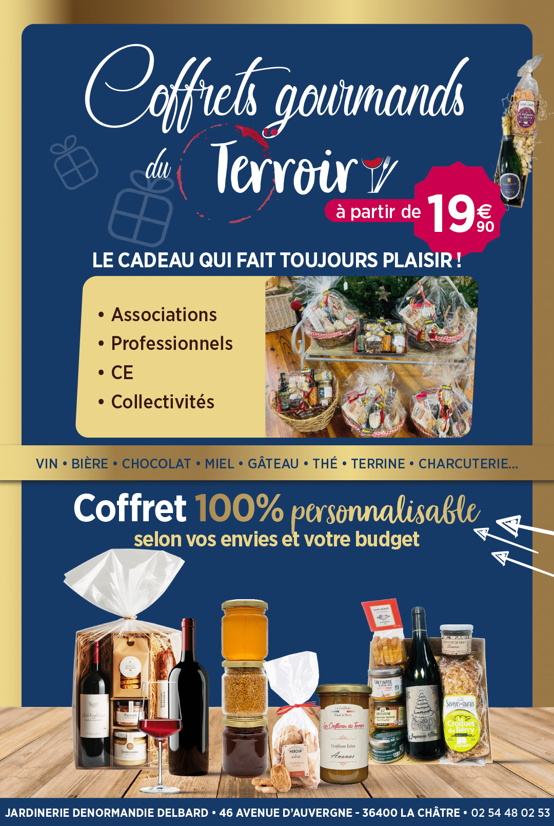 Lire la suite à propos de l’article Coffrets Gourmands Entreprises | Cadeaux CE & Associations