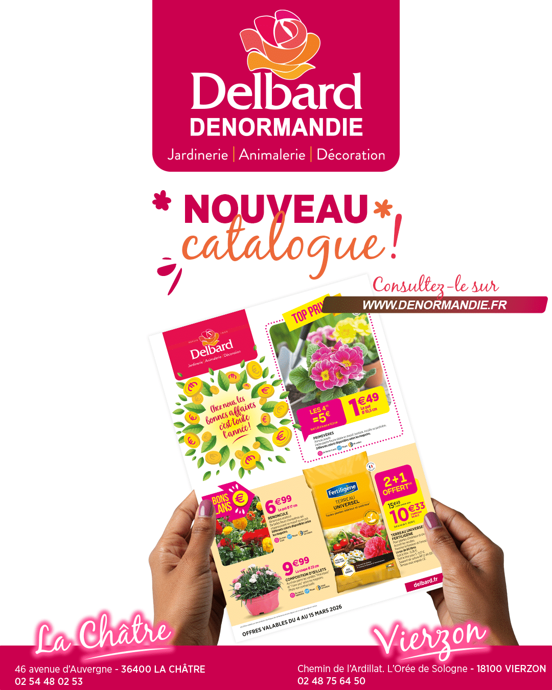 Lire la suite à propos de l’article Catalogue Mars 2026 Jardinerie