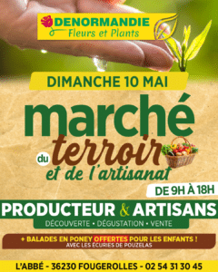 Marché du Terroir et de l'Artisanat - 10 mai 2026 - Serres DENORMANDIE Fougerolles